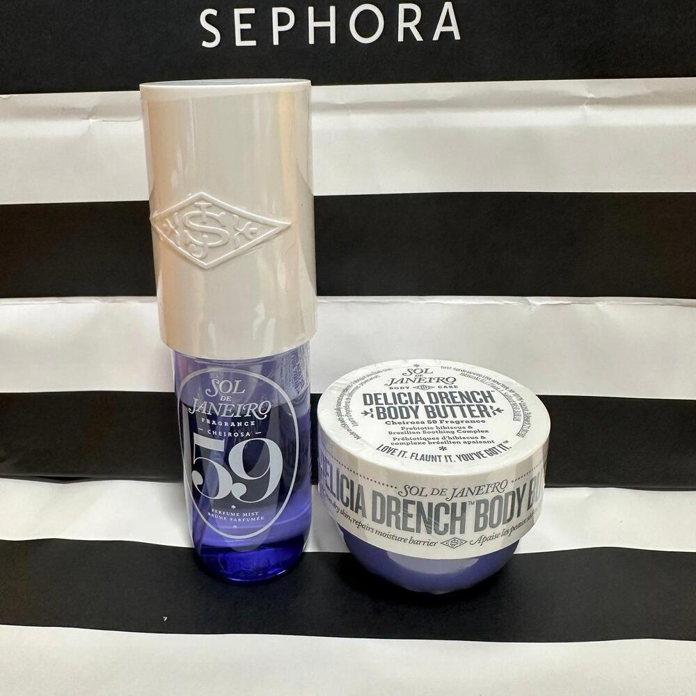 Sol de janeiro 59 perfume mist & Delicia drench body butter
